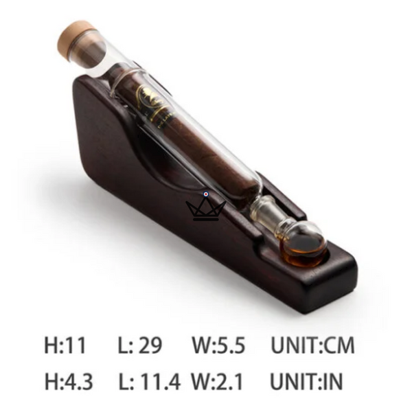 Infuseur à cigare haut de gamme avec hygromètre- Infusio Axis