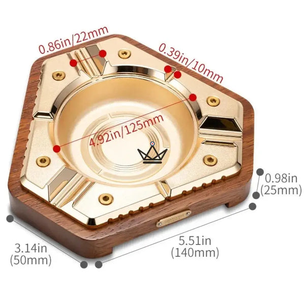 Cendrier à cigare - Édition Valor - - cendrier - Cadeau, Noël, Anniversaire, Original, Fête des pères, fête des mères - Atelier Atypique