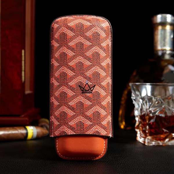 Etui à cigares de luxe - ALPINE - - etui - Cadeau, Noël, Anniversaire, Original, Fête des pères, fête des mères - Atelier Atypique