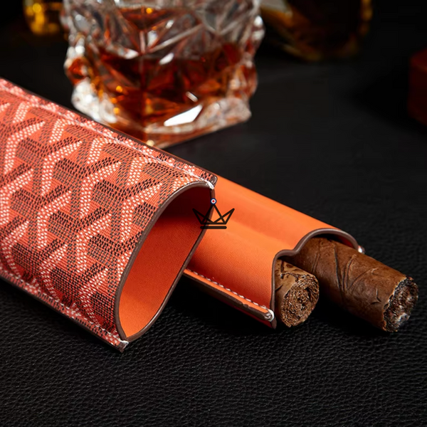 Etui à cigares de luxe - ALPINE - - etui - Cadeau, Noël, Anniversaire, Original, Fête des pères, fête des mères - Atelier Atypique