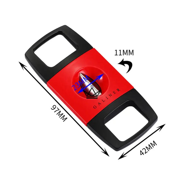Coupe-cigare haut de gamme - Square Luxuriant - - coupe cigare - Cadeau, Noël, Anniversaire, Original, Fête des pères, fête des mères - Atelier Atypique