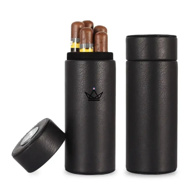 Cave à cigare Cylindre - ORBAL - - cave a cigare - Cadeau, Noël, Anniversaire, Original - Atelier Atypique