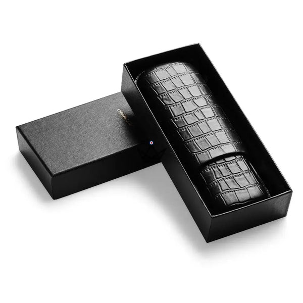 Etui à cigare de voyage cuir - COBRA - - etui cigare - Cadeau, Noël, Anniversaire, Original - Atelier Atypique