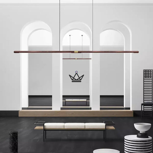 Luminaire Suspendue en Bois Massif - Wooden Rope - - luminaire - Cadeau, Noël, Anniversaire, Original, Fête des pères, fête des mères - Atelier Atypique