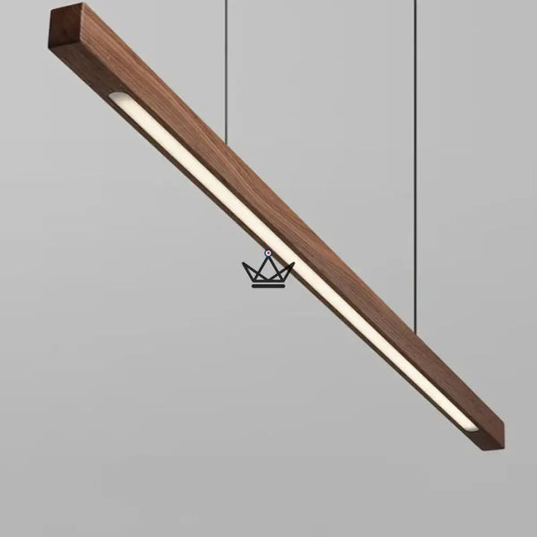 Lampe Suspendue LED en Bois Massif - Rhythm Nordic - - luminaire - Cadeau, Noël, Anniversaire, Original, Fête des pères, fête des mères - Atelier Atypique