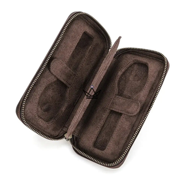 Personaliseerbare reisetui voor horloges – Voyageur Keeper — Volnerfleer, 4 maten: 2 tot 8 horloges – 9/20