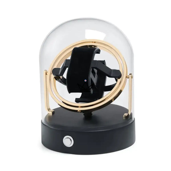 Remontoir 1 montre sous cloche à anneaux gyroscopiques — ASTROLABE – 9/11