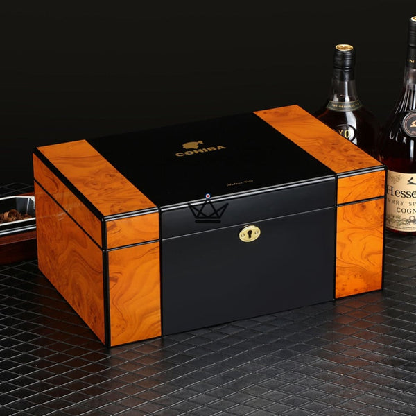 Cave à Cigares - TIGER Deluxe - - Cave à cigare - Cadeau, Noël, Anniversaire, Original - Atelier Atypique