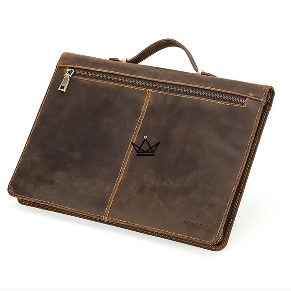 Aanpasbare lederen MacBook-hoes 13"-16" - CODEX Voyager