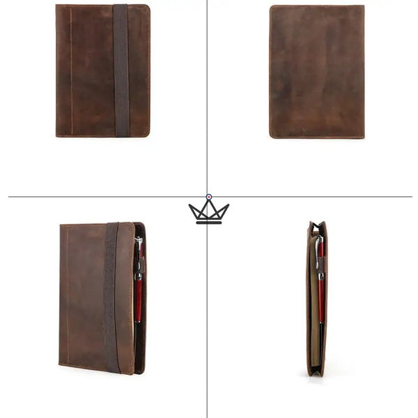 Organiseur A5 en Cuir personnalisable — VOYAGEUR Galenda