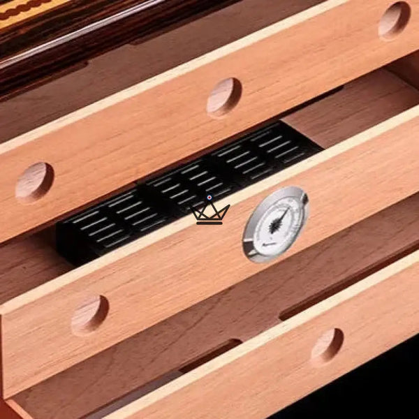 Cave à cigare de luxe - Cabinet Imperium Veritatis (250 cigares) - - cave a cigare - Cadeau, Noël, Anniversaire, Original, Fête des pères, fête des mères - Atelier Atypique