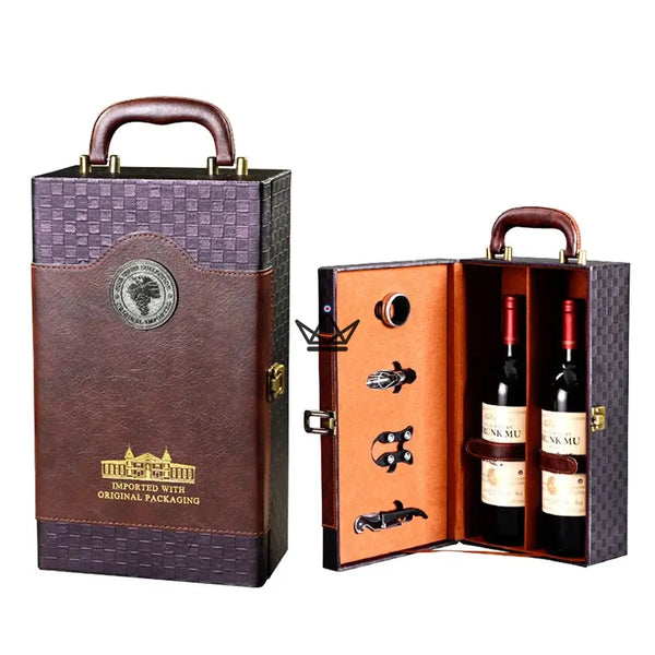 Geschenkset met 2 flessen wijn en sommelieraccessoires — SOMMELIER – 13/13