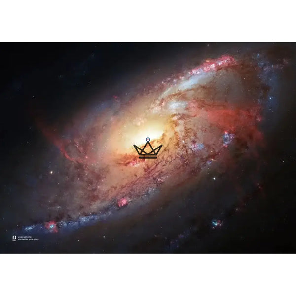 Poster van nevel en sterrenstelsel op canvas, 17 visuals - NEBULA