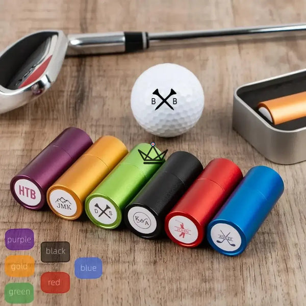 Tampon pour balles de golf personnalisable, monogramme ou logo — PAR – 2/12