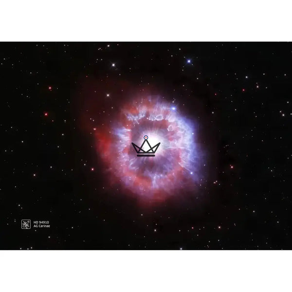 Poster van nevel en sterrenstelsel op canvas, 17 visuals - NEBULA