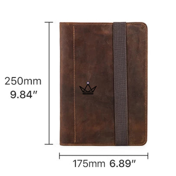 Organiseur A5 en Cuir personnalisable — VOYAGEUR Galenda