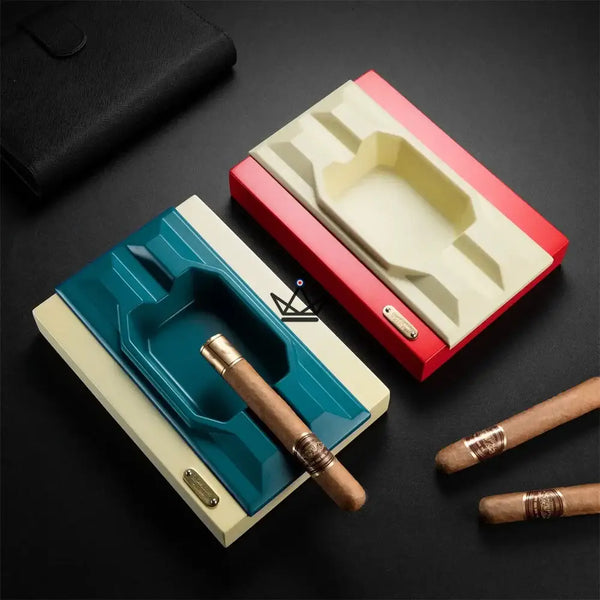 Cendrier à Cigares en Céramique - Edition Radiance Duo - - cendrier - Cadeau, Noël, Anniversaire, Original, Fête des pères, fête des mères - Atelier Atypique