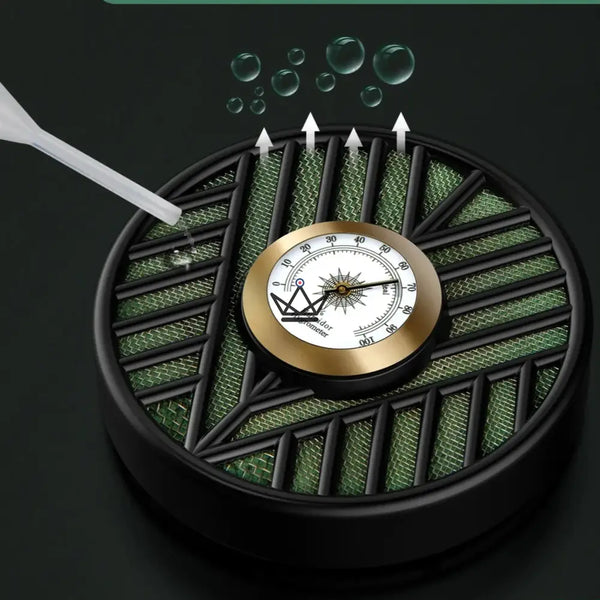 Humidificateur avec Hygromètre Intégré - Oasis Vortex - - humidificateur - Cadeau, Noël, Anniversaire, Original, Fête des pères, fête des mères - Atelier Atypique