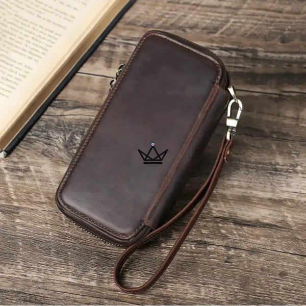 Personaliseerbare reisetui voor horloges – Voyageur Keeper — Volnerfleer, 4 maten: 2 tot 8 horloges – 2/20