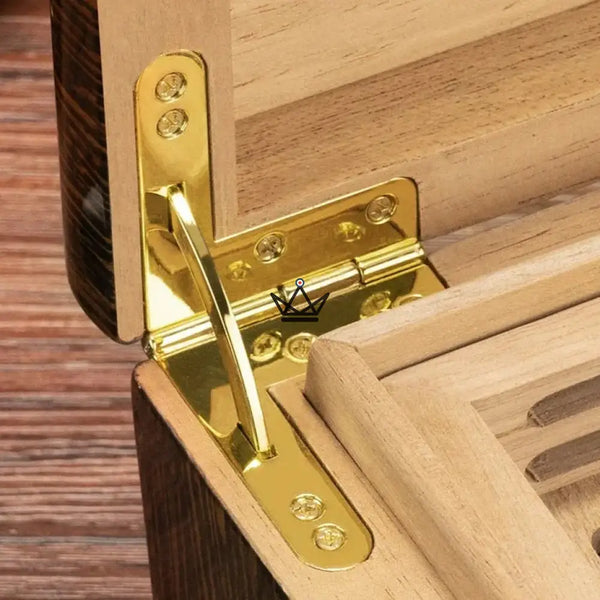 Cave à cigares à ouverture par Empreinte Digitale - Guevara Élégance - - - Cadeau, Noël, Anniversaire, Original, Fête des pères, fête des mères - Atelier Atypique