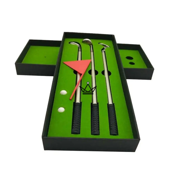Golfclub-pennenset, cadeau voor bureau van golfer - BIRDIE