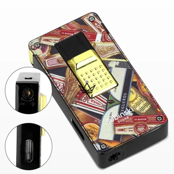 Pack Accessoires cigare de Luxe - Maestro Stars - - coffret cigare - Cadeau, Noël, Anniversaire, Original, Fête des pères, fête des mères - Atelier Atypique