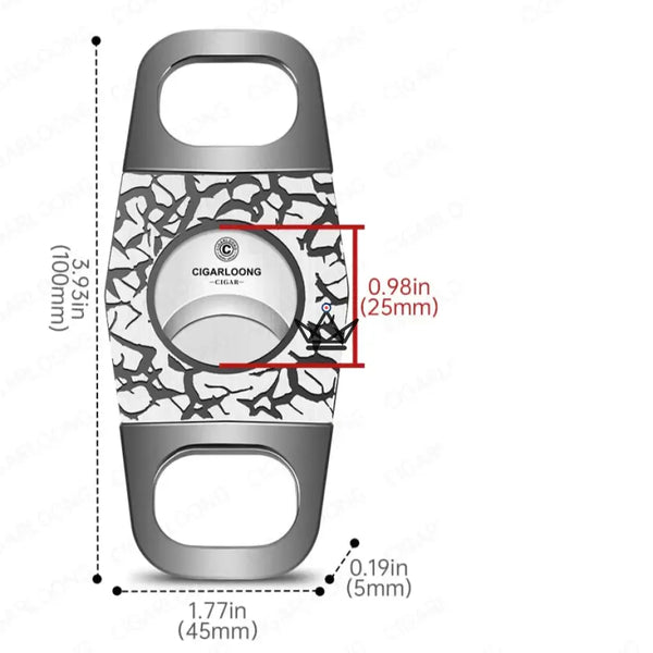 Luxury Cigar Cutter – Fractalis Edition