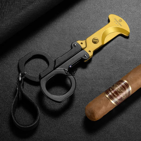 Ciseaux coupe-cigare pliables de Luxe - Édition Excelsior - - coupe cigare - Cadeau, Noël, Anniversaire, Original, Fête des pères, fête des mères - Atelier Atypique