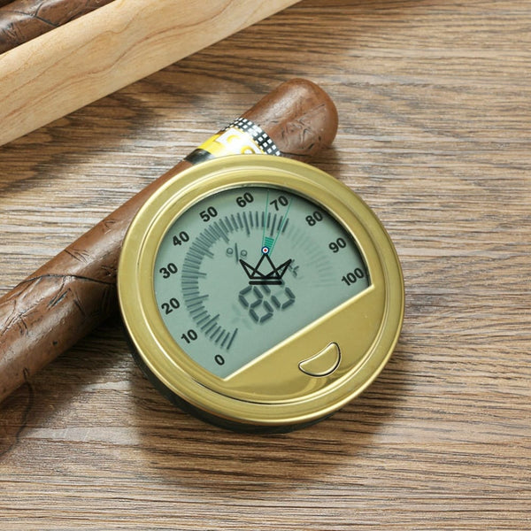 Hygromètre Électronique à Cigares - TESLA - - hygrometre - Cadeau, Noël, Anniversaire, Original - Atelier Atypique