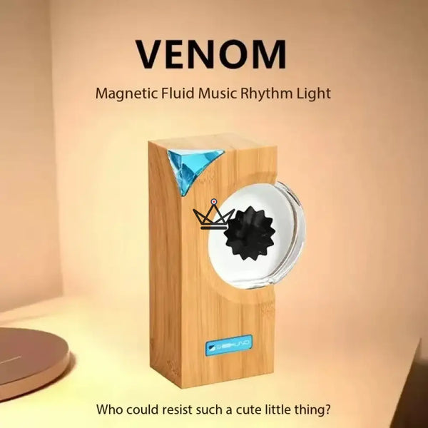 Ferrofluid-speaker die danst op het ritme van de muziek - ONDA