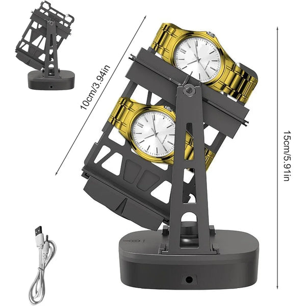 Automatische Horlogewinder POWERSPIN — Auto-oscillator, 2 standen, Compact USB