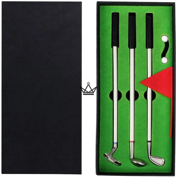 Golfclub-pennenset, cadeau voor bureau van golfer - BIRDIE