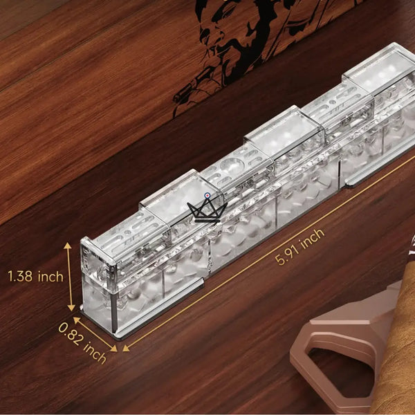 Humidificateur à cigare – Linear Crystal Duo (lot de 2)