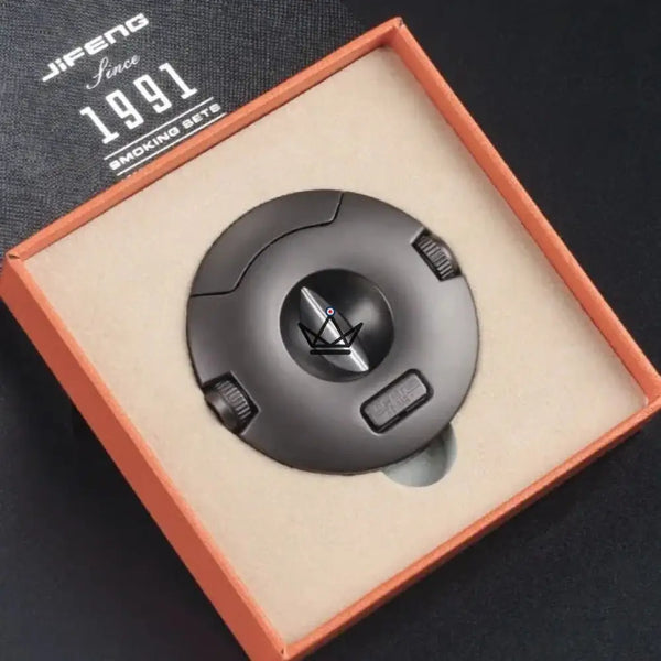 Coupe-Cigare Circulaire - Modern Edition - - coupe cigare - Cadeau, Noël, Anniversaire, Original, Fête des pères, fête des mères - Atelier Atypique