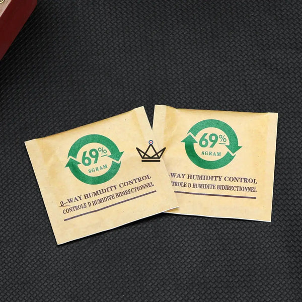 Sachet Humidificateur à Cigares 69% RH – Pack d'Humidification 2 à 3 Mois - - humidificateur - Cadeau, Noël, Anniversaire, Original, Fête des pères, fête des mères - Atelier Atypique