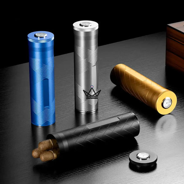 Tube à cigares en aluminium – Sentinelle Quattro