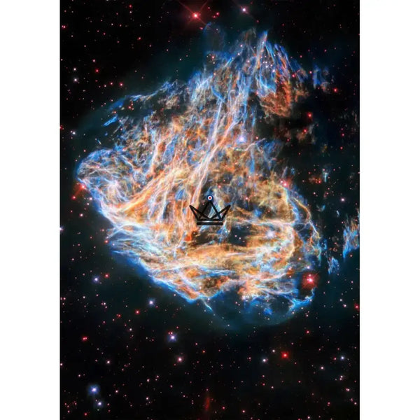 Poster van nevel en sterrenstelsel op canvas, 17 visuals - NEBULA