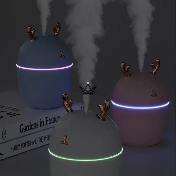 Kleine hertjes-etherische-oliënverspreider met led — YAKO – 2/8