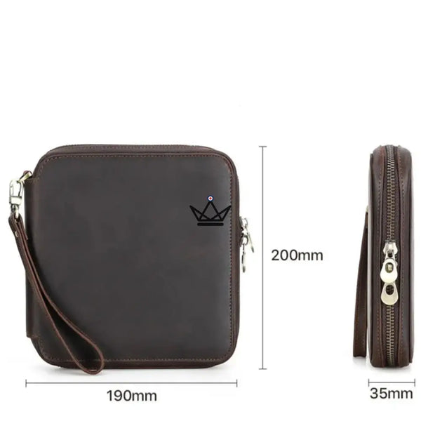 Personaliseerbare reisetui voor horloges – Voyageur Keeper — Volnerfleer, 4 maten: 2 tot 8 horloges – 15/20