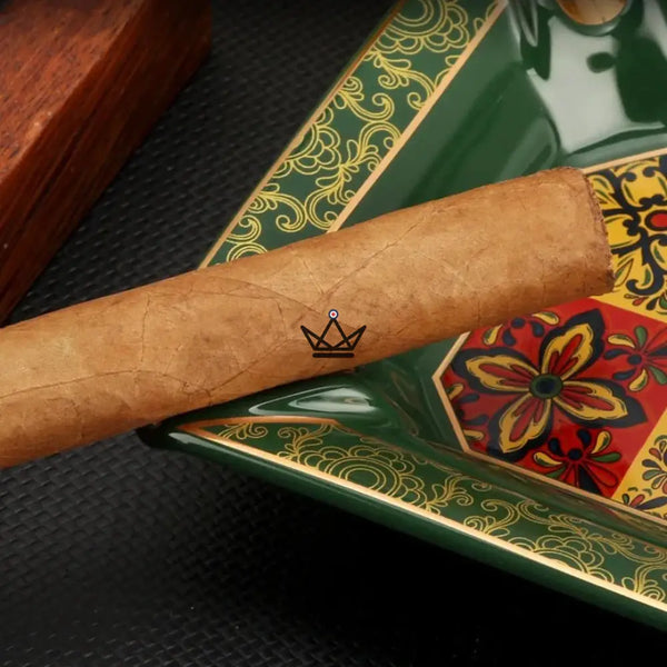 Cendrier à Cigare de Luxe - Lys Impérial - - cendrier - Cadeau, Noël, Anniversaire, Original, Fête des pères, fête des mères - Atelier Atypique