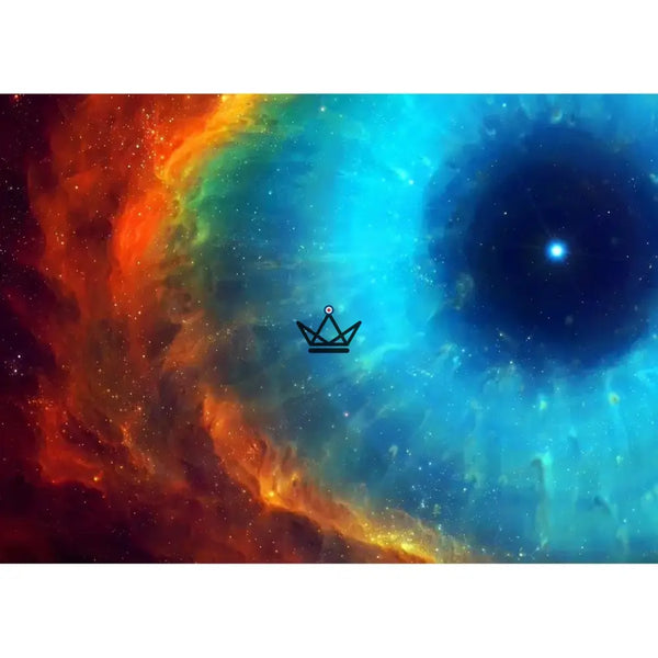 Poster van nevel en sterrenstelsel op canvas, 17 visuals - NEBULA