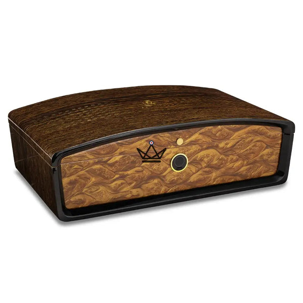 Cave à cigares à ouverture par Empreinte Digitale - Guevara Élégance - - - Cadeau, Noël, Anniversaire, Original, Fête des pères, fête des mères - Atelier Atypique