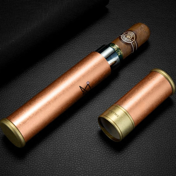 Coffret du Cigare de luxe 10 pièces - Majestic - - Briquet Out - Cadeau, Noël, Anniversaire, Original - Atelier Atypique