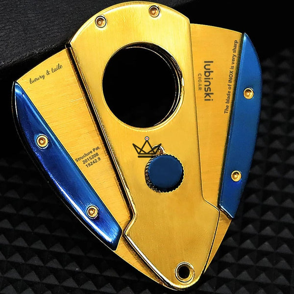 Guillotine Cigar Cutter - Azzurro Edition