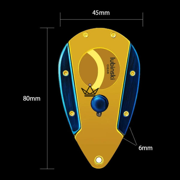 Guillotine Cigar Cutter - Azzurro Edition