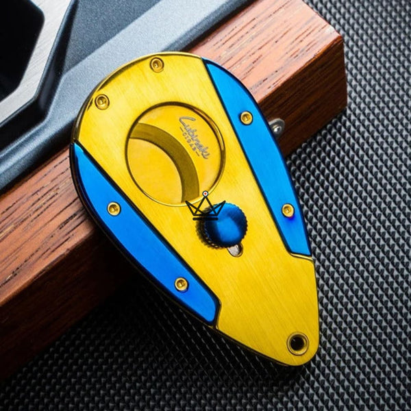 Guillotine Cigar Cutter - Azzurro Edition
