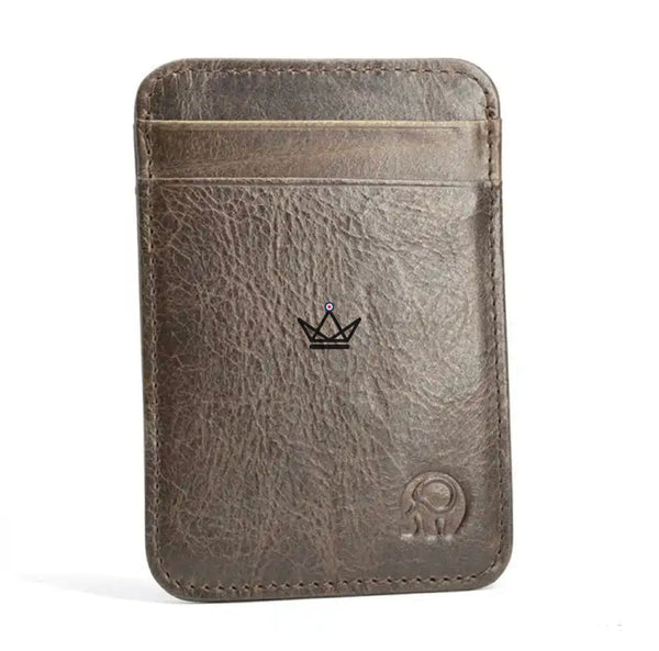 Porte-carte en cuir - NICK - - Porte-carte - Cadeau, Noël, Anniversaire, Original - Atelier Atypique