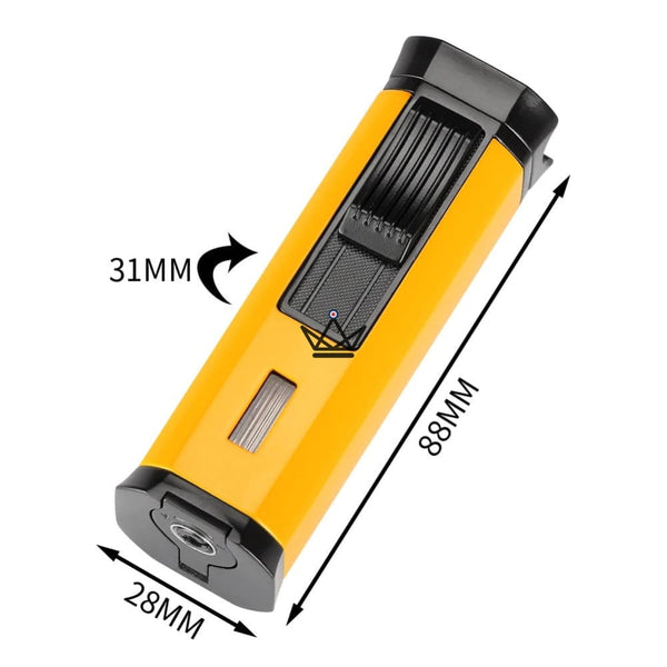 Briquet Chalumeau Torche - TUBY RAW - - Briquet - Cadeau, Noël, Anniversaire, Original - Atelier Atypique