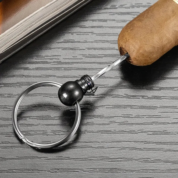 3-in-1 sleutelhanger-sigarenboor met verborgen naald — VIGIE – 12/20