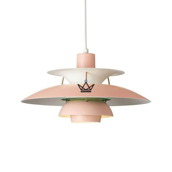 Hanglamp Armatuur — Nordisk Lys, Pastelroze / 30 cm